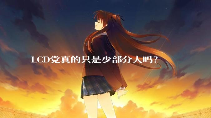 LCD党真的只是少部分人吗？