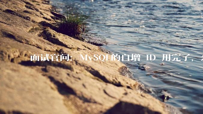 面试官问：MySQL的自增 ID 用完了，怎么办？